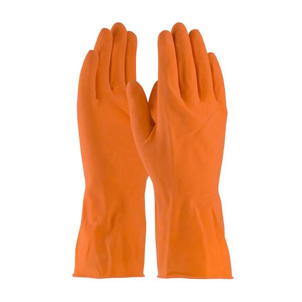 Unsupported Latex, Flock Lined with Honeycomb Grip - 18 Mil