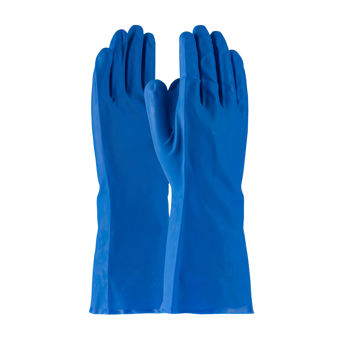 50-N140B Unsupported Nitrile, Unlined with Raised Diamond Grip - 15 Mil