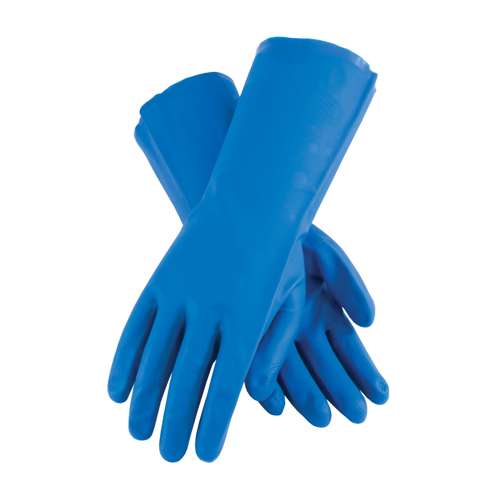 50-N140B Unsupported Nitrile, Unlined with Raised Diamond Grip - 15 Mil