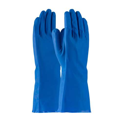 50-N140B Unsupported Nitrile, Unlined with Raised Diamond Grip - 15 Mil
