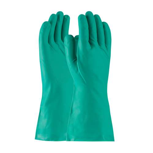 50-N140G Unsupported Nitrile, Unlined with Raised Diamond Grip - 15 Mil
