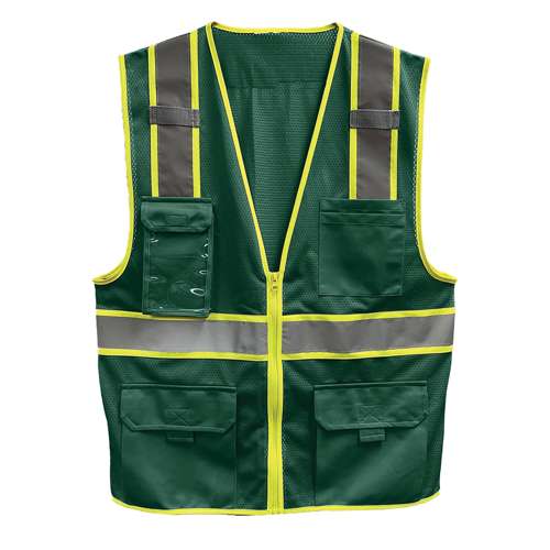 500GT Enhanced Visibility Two-Tone Five Pocket  Mesh Vest