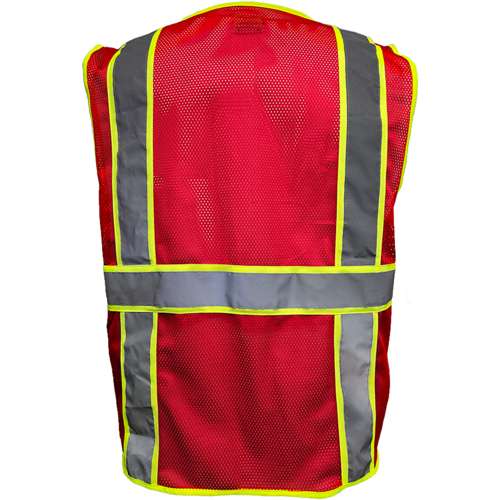 500GT Enhanced Visibility Two-Tone Five Pocket  Mesh Vest