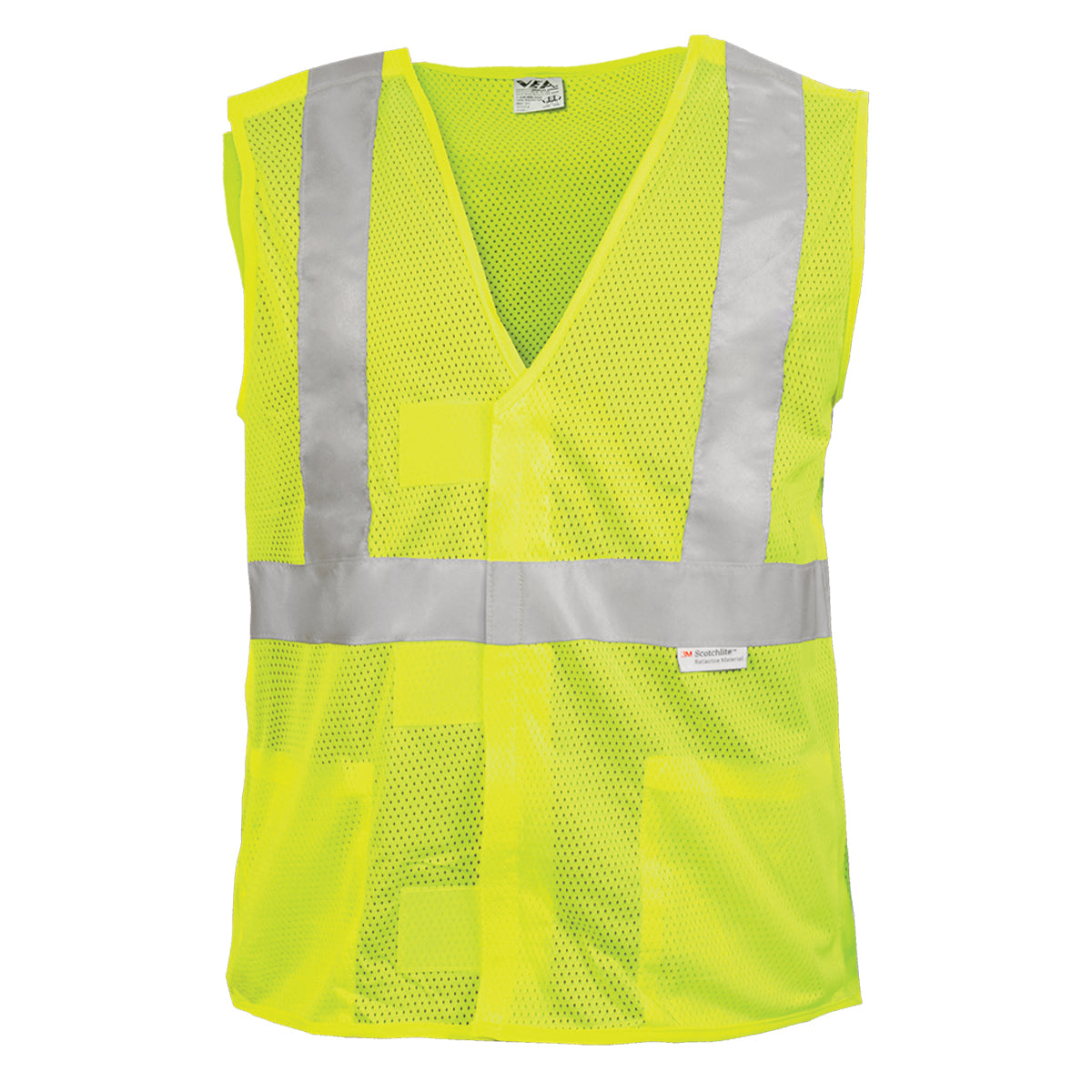 502SX ANSI Type R Class 2 Three Pocket Mesh Breakaway Vest