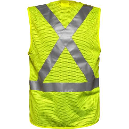 508SX ANSI Type R Class 2 Seven Pocket Mesh Breakaway Vest with X-Back