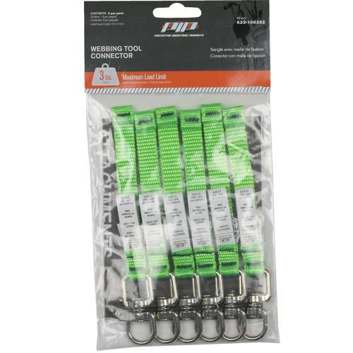 533-100352 Webbing Tool Connector 4.5" - 3 lbs. maximum load limit - Retail Packaged