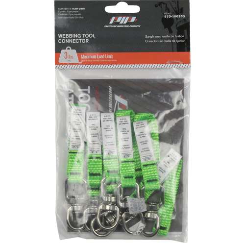533-100353 Webbing Tool Connector 5.5" - 3 lbs. maximum load limit - Retail Packaged
