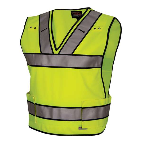 549ST ANSI Type R Class 2 Public Safety Breakaway Vest with V-Neck