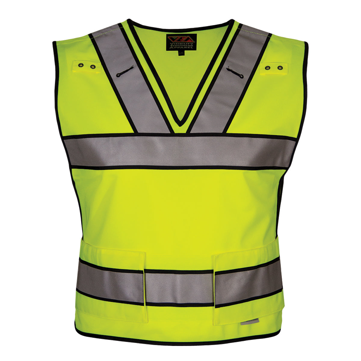 549ST ANSI Type R Class 2 Public Safety Breakaway Vest with V-Neck