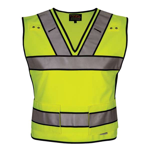 549ST ANSI Type R Class 2 Public Safety Breakaway Vest with V-Neck