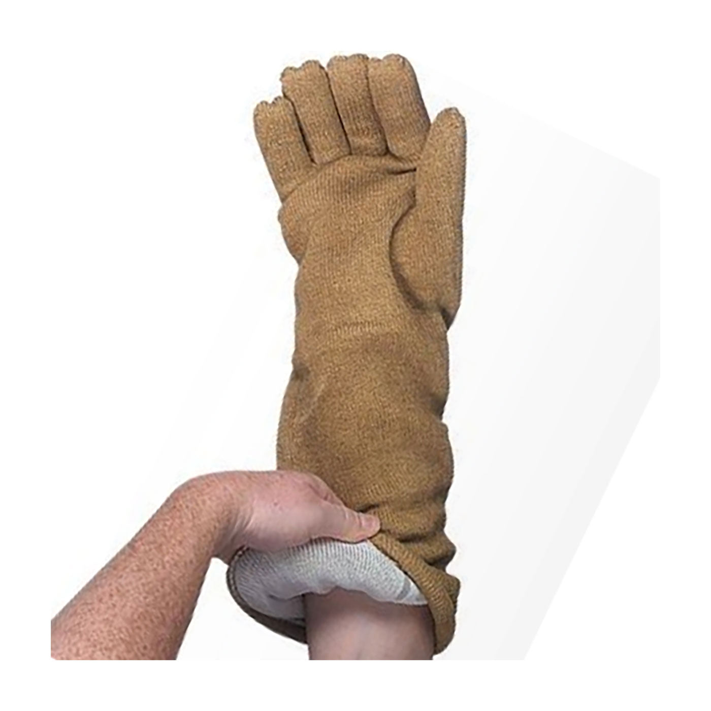 55G Heat & Cold Resistant Electrostatic Dissipative (ESD) Glove with PBI® Outer Shell and Nylon / Wool Lining - 18"