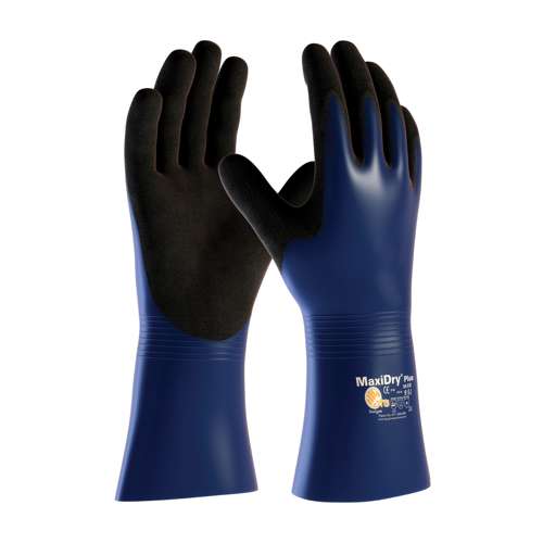 56-530 Nitrile Coated Glove with Nylon / Elastane Liner and Non-Slip Grip on Palm & Fingers