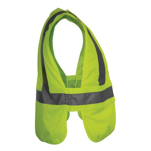 572ET ANSI Type R Class 2 Breakaway Mesh Vest with Adjustable Side Wrap Closure