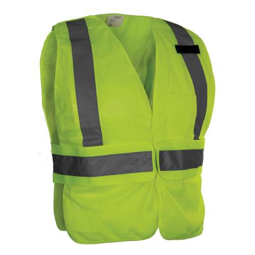 572ET ANSI Type R Class 2 Breakaway Mesh Vest with Adjustable Side Wrap Closure
