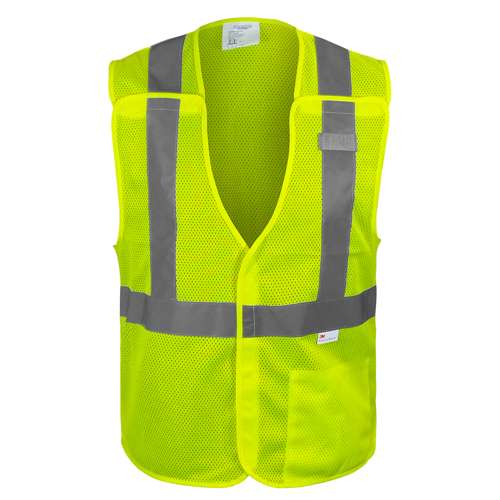 582ET ANSI Type R Class 2 Value Breakaway Mesh Vest With Drop Shoulders