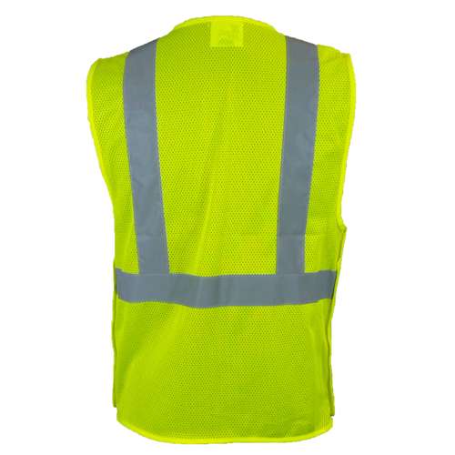 582ET ANSI Type R Class 2 Value Breakaway Mesh Vest With Drop Shoulders