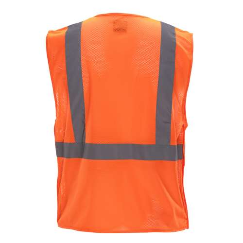 582ET ANSI Type R Class 2 Value Breakaway Mesh Vest With Drop Shoulders