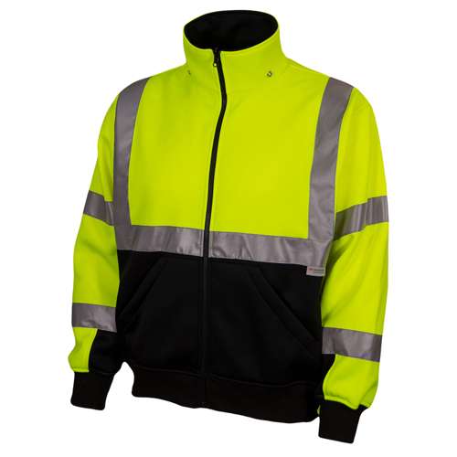 602ST ANSI Type R Class 3 Full Zip Sweatshirt with Removable Hood - Systems Gear