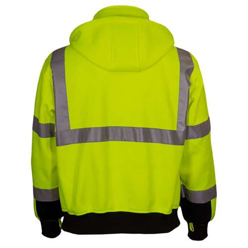 602ST ANSI Type R Class 3 Full Zip Sweatshirt with Removable Hood - Systems Gear