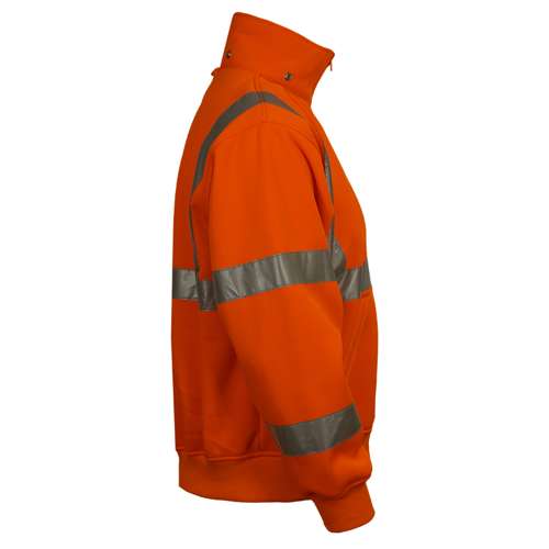602ST ANSI Type R Class 3 Full Zip Sweatshirt with Removable Hood - Systems Gear