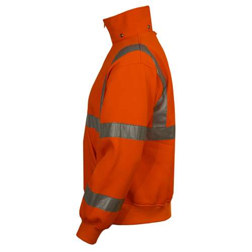 602ST ANSI Type R Class 3 Full Zip Sweatshirt with Removable Hood - Systems Gear