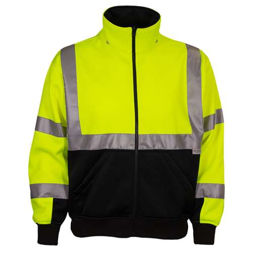602ST ANSI Type R Class 3 Full Zip Sweatshirt with Removable Hood - Systems Gear