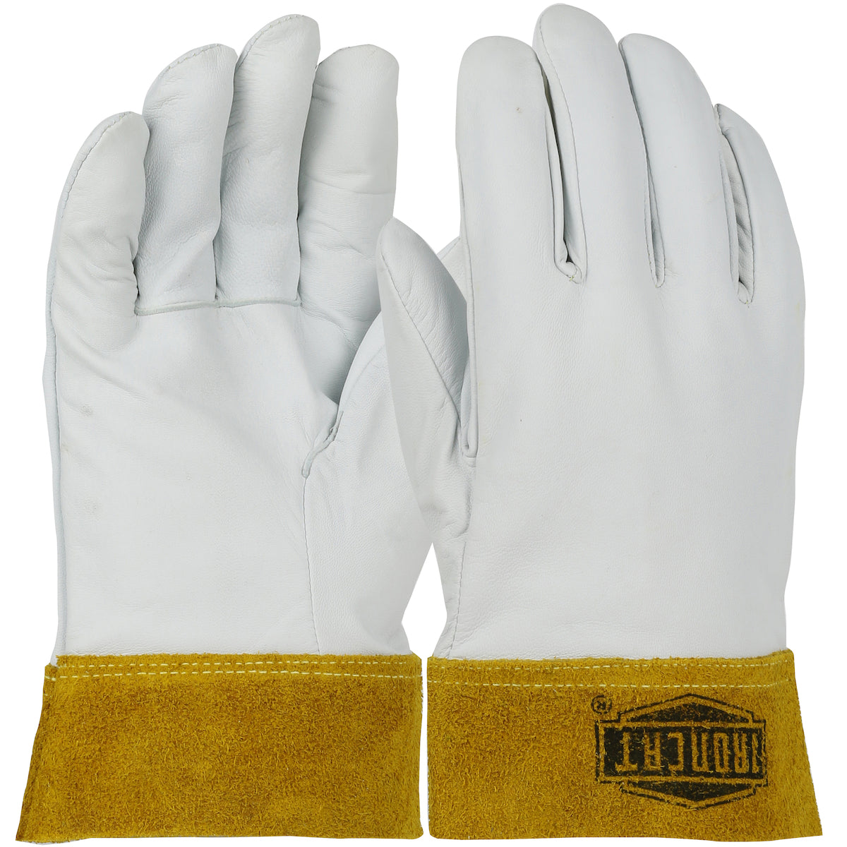 6140 Premium Top Grain Kidskin Leather TIG Welder's Glove with Kevlar® Stitching - Band Top Cuff