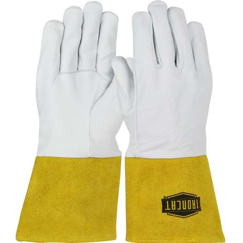 6141 Premium Top Grain Kidskin Leather TIG Welder's Glove with Kevlar® Stitching - Gauntlet Cuff