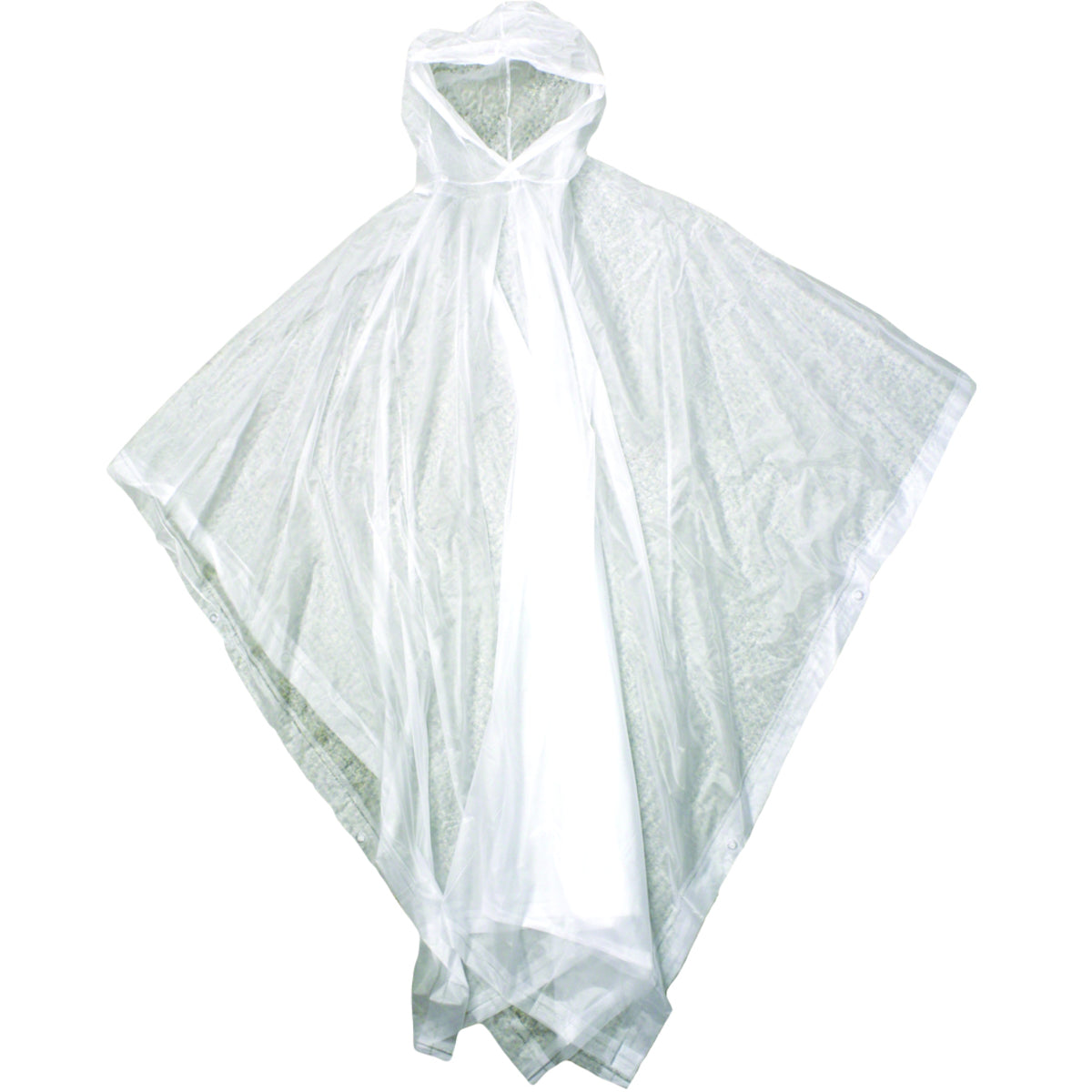 Waterproof Poncho - 0.10 mm - Clear