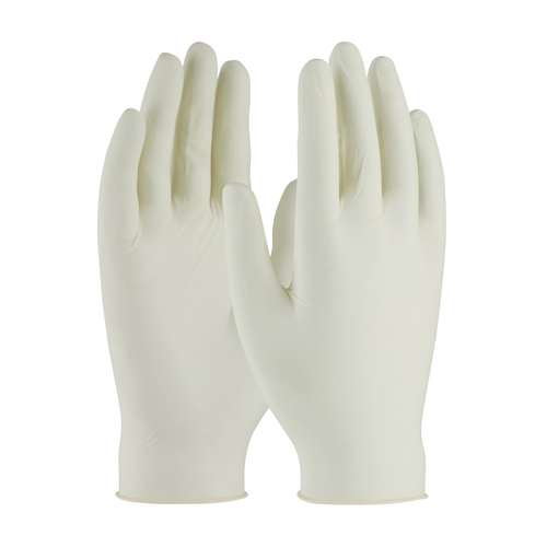 62-321PF Premium Grade Disposable Latex Glove, Powder Free - 5 mil