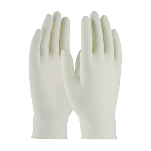 62-322PF Disposable Latex Glove, Powder Free with Textured Grip - 5 mil