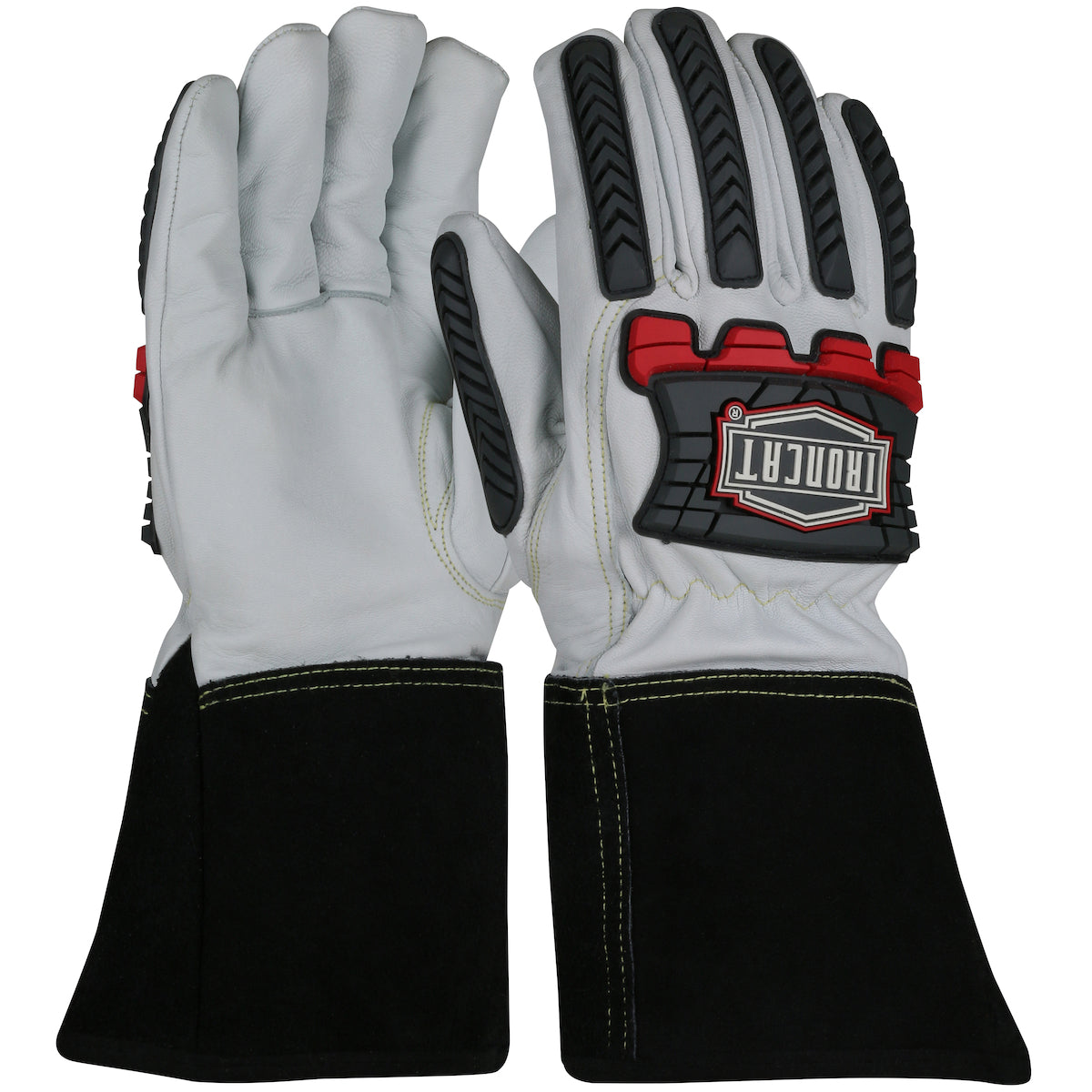 6244 AR Premium Kidskin Leather TIG Welder's Glove with Para-Aramid Cut Lining and Kevlar® Stitching - TPR Impact Protection
