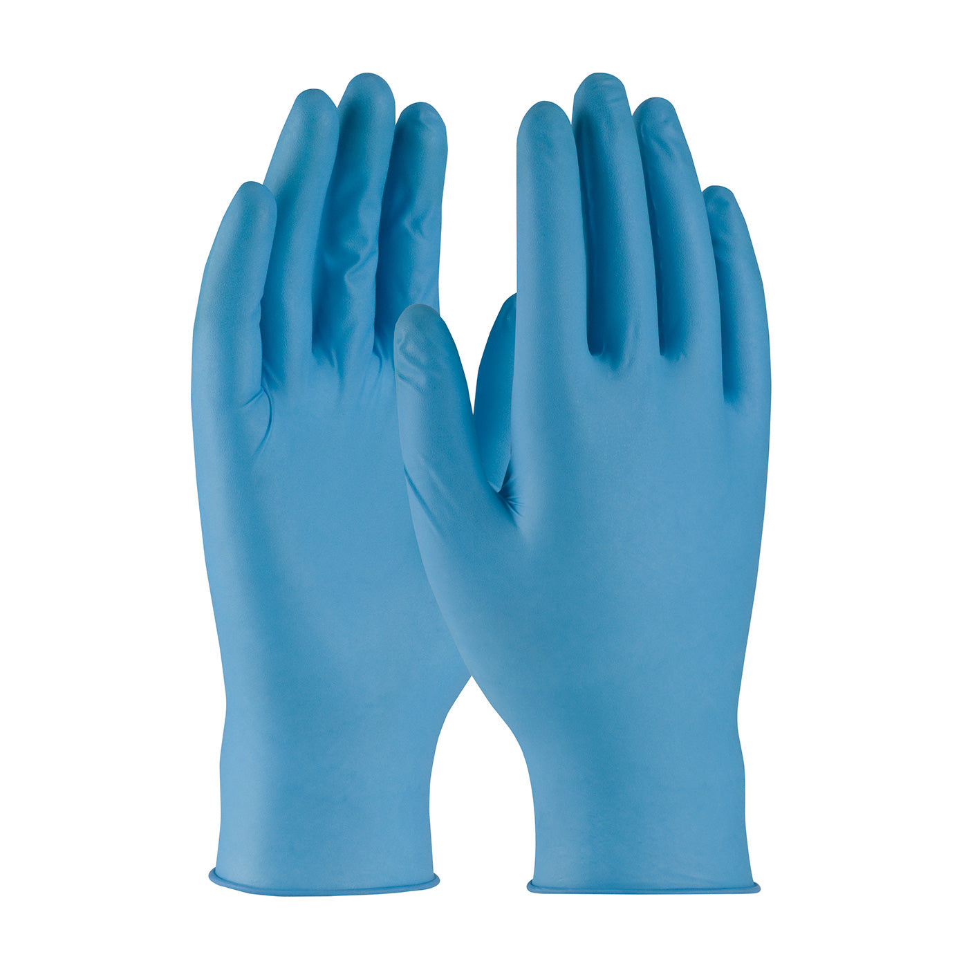 63-338PF Disposable Nitrile Glove, Powder Free with Textured Grip - 8 mil