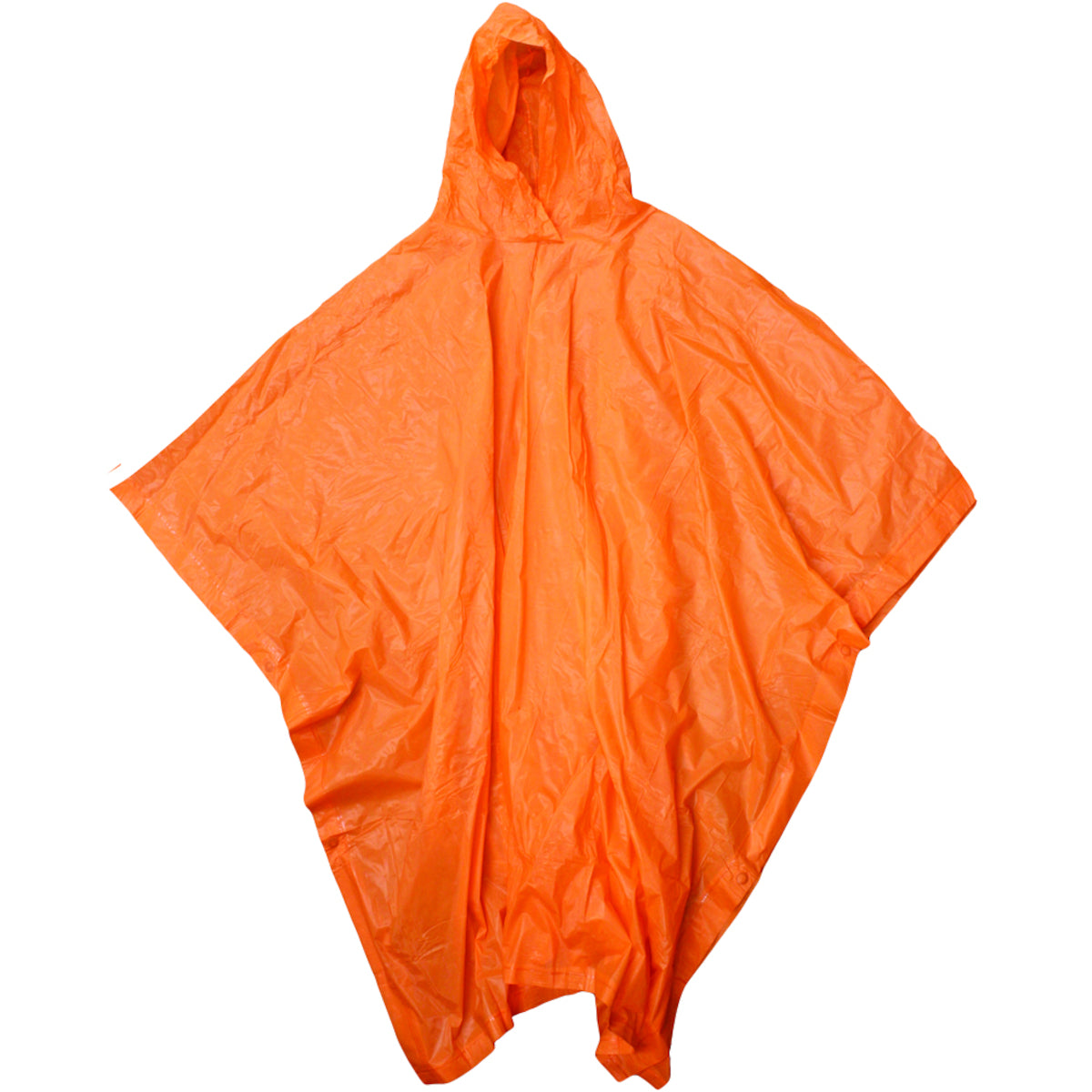 Waterproof Poncho - 0.10 mm - Orange