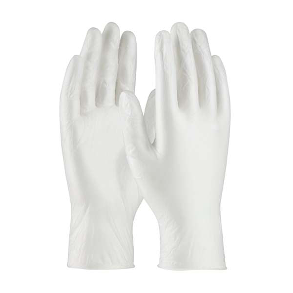 Industrial Grade Disposable Vinyl Glove, Powdered - 3 Mil
