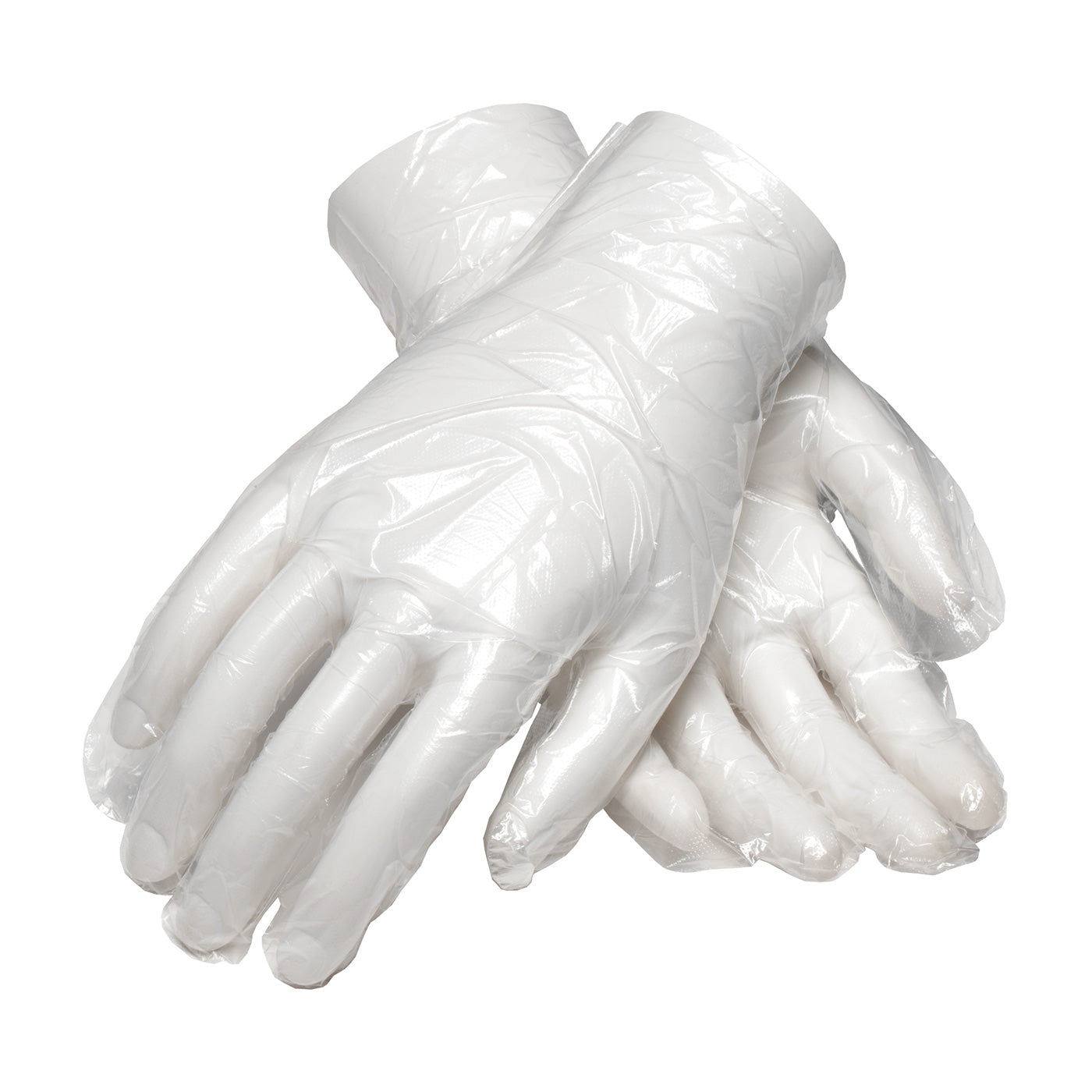 Food Grade Disposable Polyethylene Glove with Embossed Grip