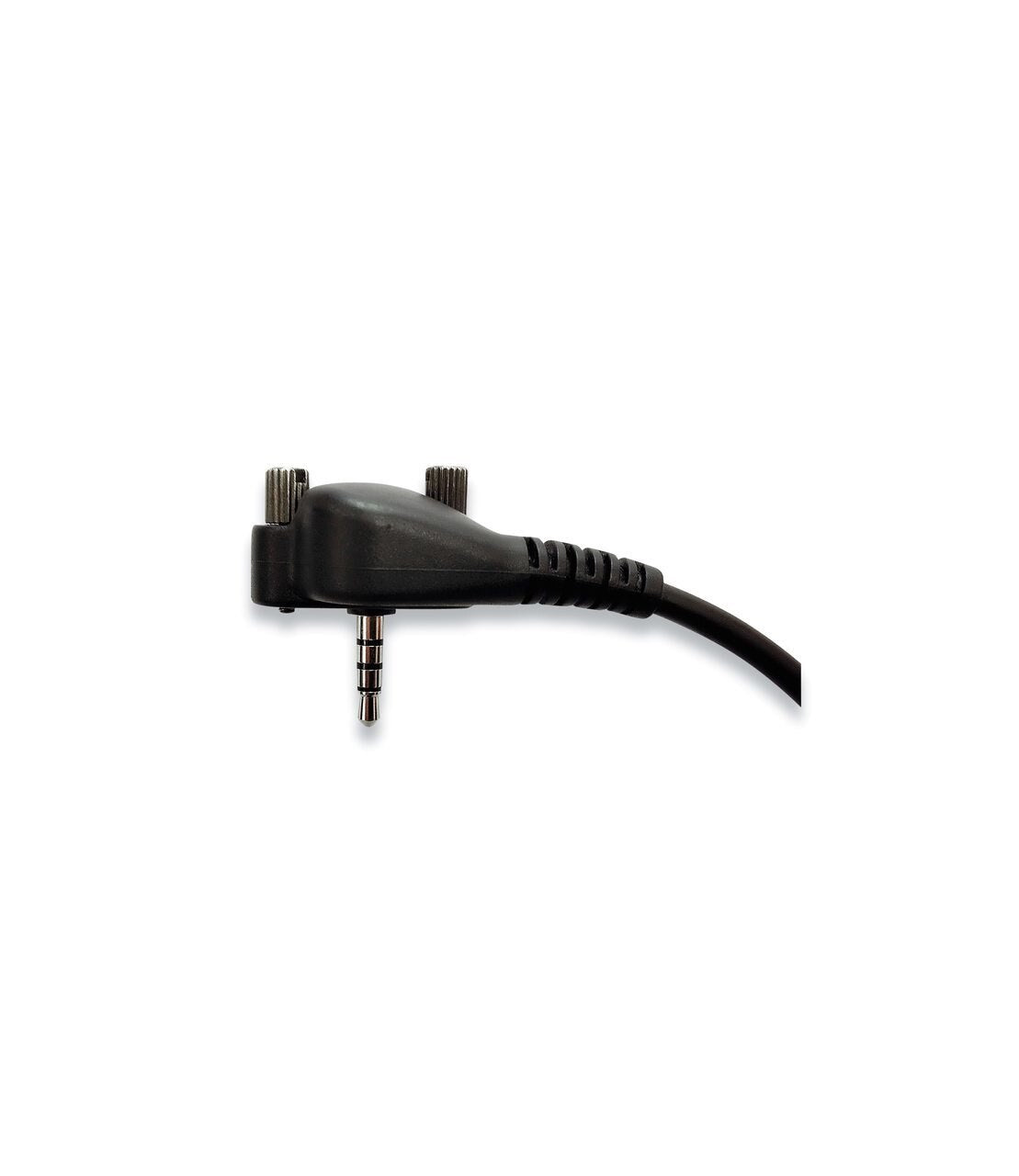Vertex Single pin Two-way radio cable with PTT for attachment to Sensear smartPlug™ Earplugs