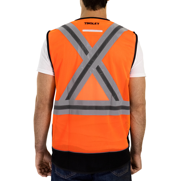 Tingley V73429C Tingley®            Class 2 X-Back Vest ANSI Class 2 - Safety Vest