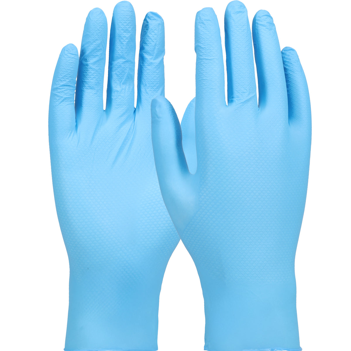 66-400 Disposable Ambidextrous Nitrile Glove with Grippaz® Technology - 4 Mil
