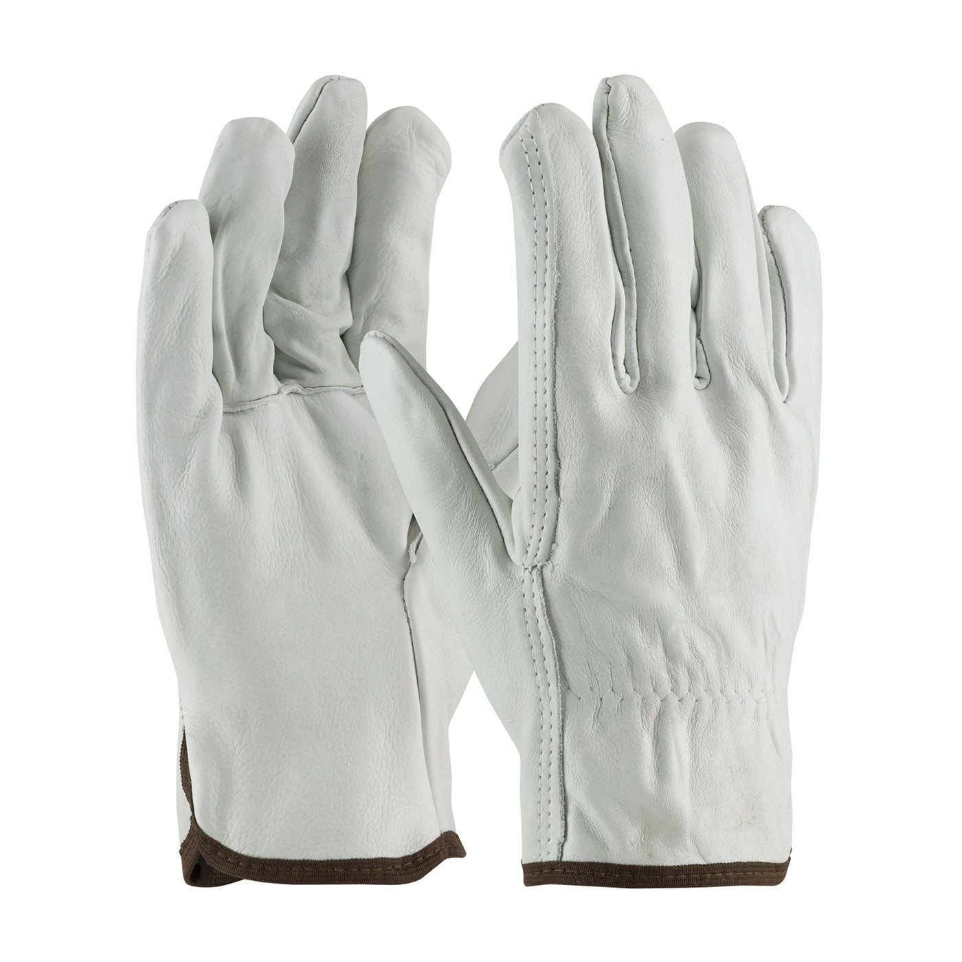 68-101 Superior Grade Top Grain Cowhide Leather Drivers Glove - Straight Thumb