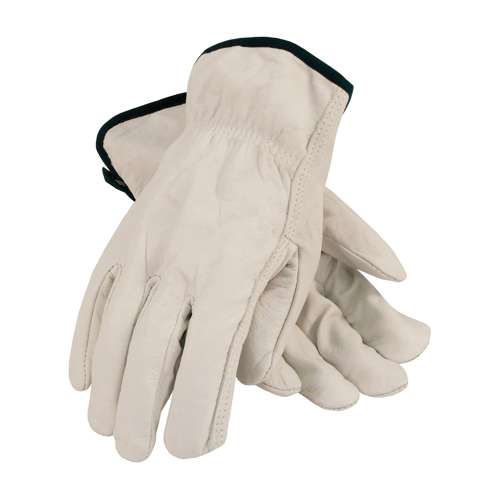 68-105 Economy Grade Top Grain Cowhide Leather Drivers Glove - Straight Thumb