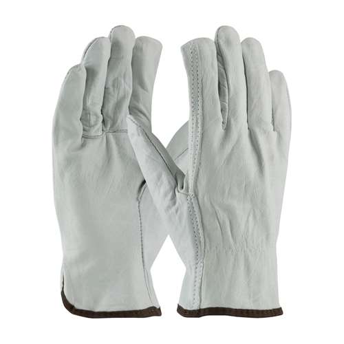 68-106 Industry Grade Top Grain Cowhide Leather Drivers Glove - Straight Thumb