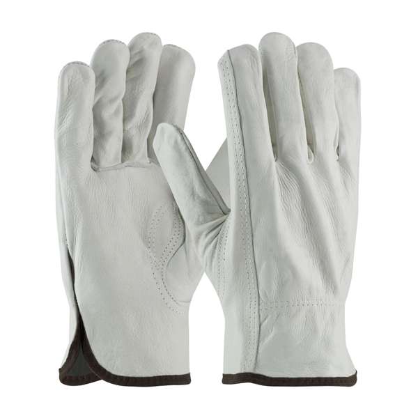 68-163 Regular Grade Top Grain Cowhide Leather Drivers Glove - Keystone Thumb