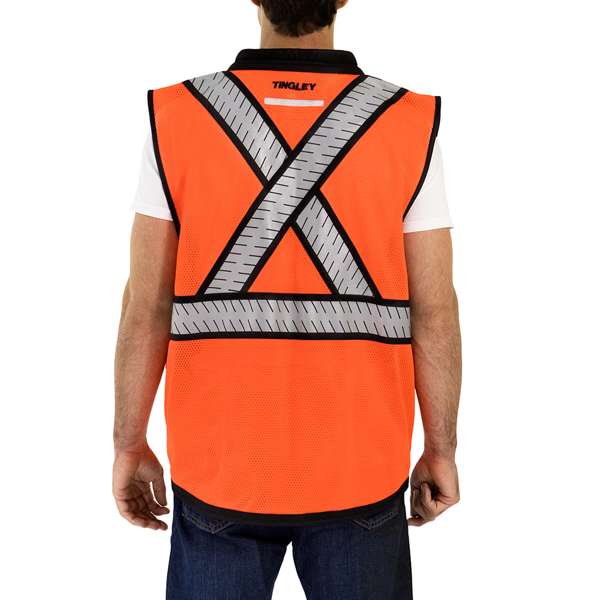 V71835C Tingley®            Class 2 X-Back Surveyor Vest