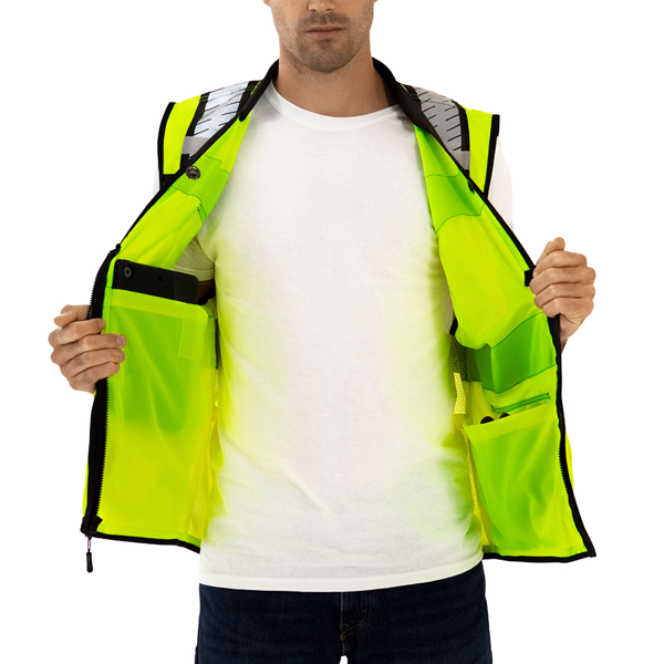 Tingley V71832C Tingley®            Class 2 X-Back Surveyor Vest ANSI Class 2 - Safety Vest