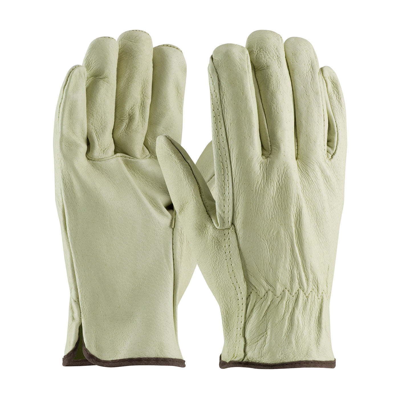 70-300 Industry Grade Top Grain Pigskin Leather Drivers Glove - Straight Thumb
