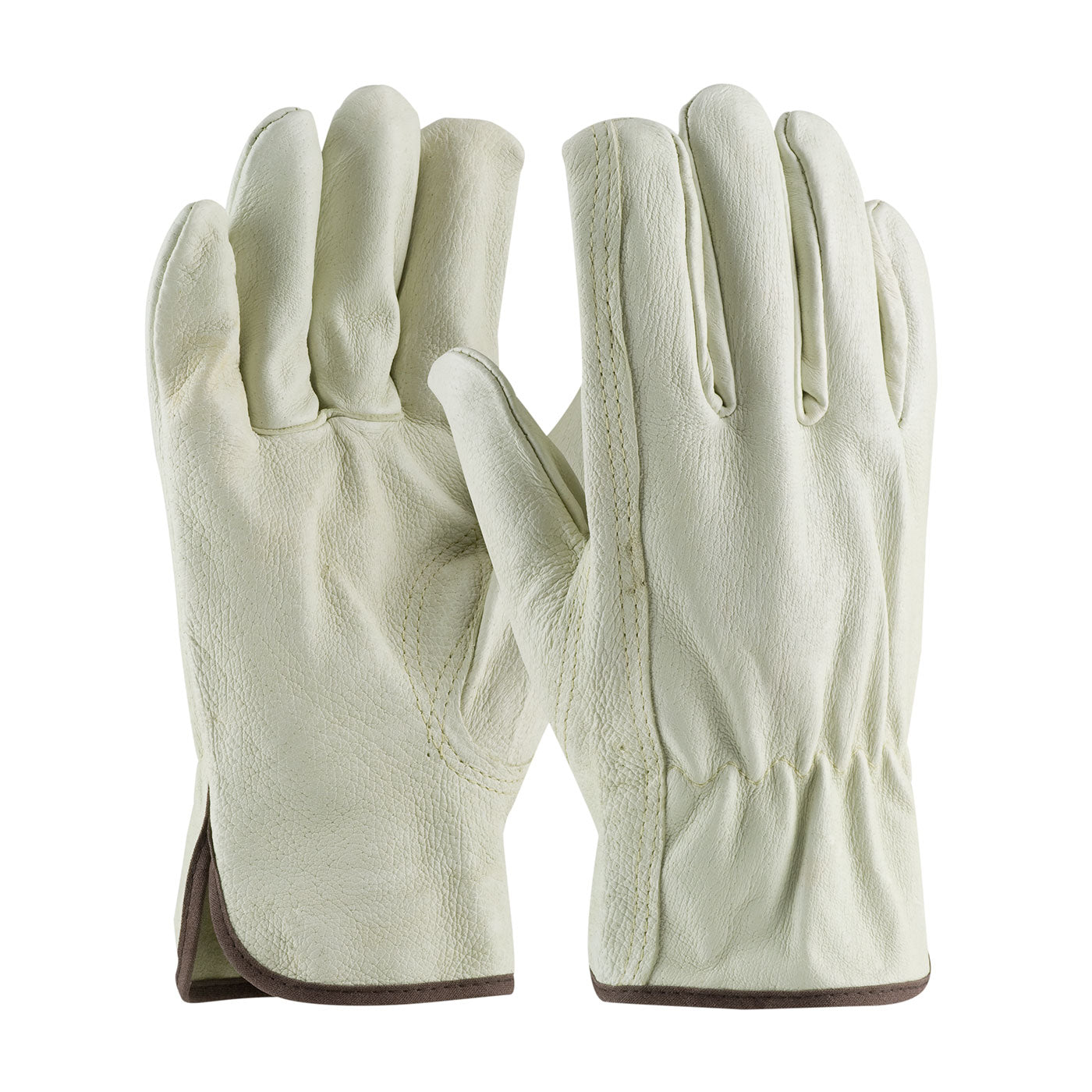 70-368 Superior Grade Top Grain Pigskin Leather Drivers Glove - Keystone Thumb