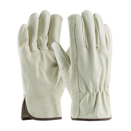 70-368 Superior Grade Top Grain Pigskin Leather Drivers Glove - Keystone Thumb