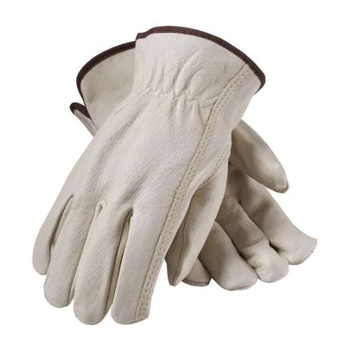 70-368 Superior Grade Top Grain Pigskin Leather Drivers Glove - Keystone Thumb