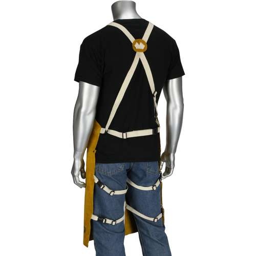 7011 Ironcat® Leather Split Leg Welding Apron